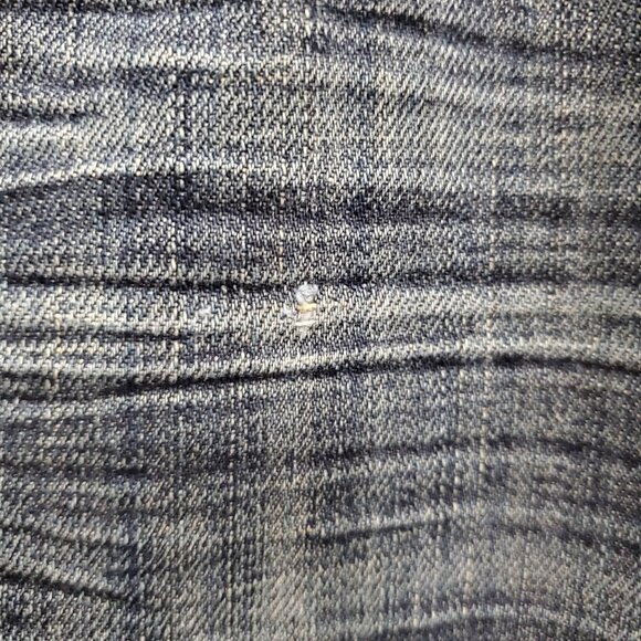 Kenneth Cole Select Men's Indigo Wash Distressed Straight Leg Jeans Size 36x32 - Picture 2 of 10